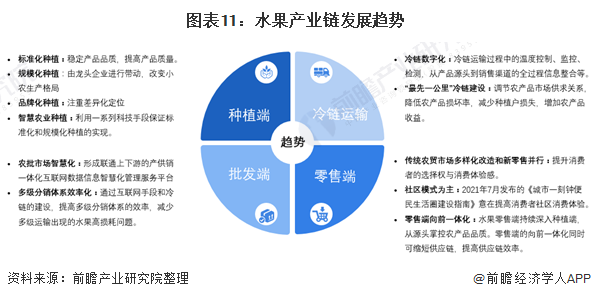 【创新视角】2021年中国水果行业市场现状及发展趋势分析 种植源头的标准化到零售端的智慧化和个性化(图8)