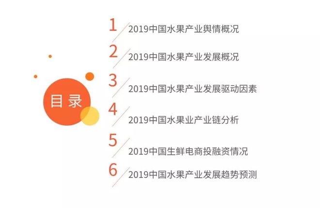 2019中国水果市场运行大数据与投资分析报告(图2)